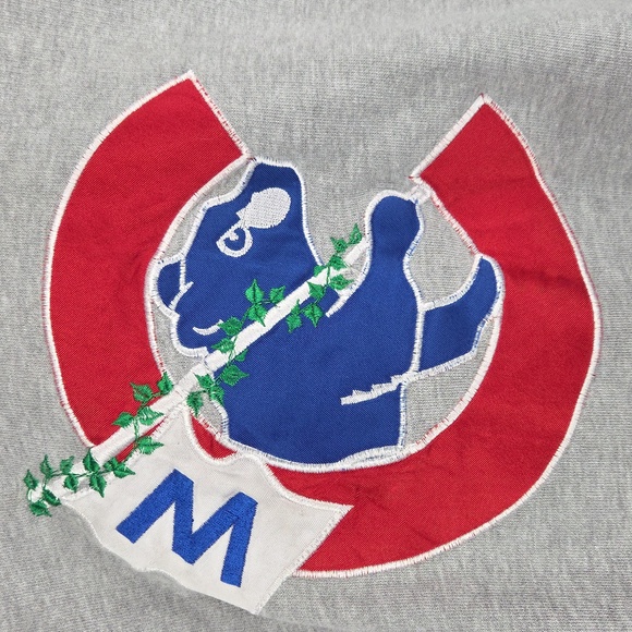 Chicago Cubs Embroidered Hoody Size Large - Picture 3 of 9